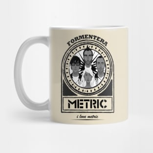 Formentera - Metric Band canadian indie Rock Mug